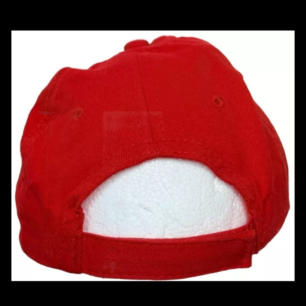 Women’s Solid Red Graphic “Canada” Baseball Cap H… - image 6